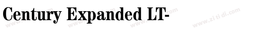 Century Expanded LT字体转换 Century Expanded LT字体转换